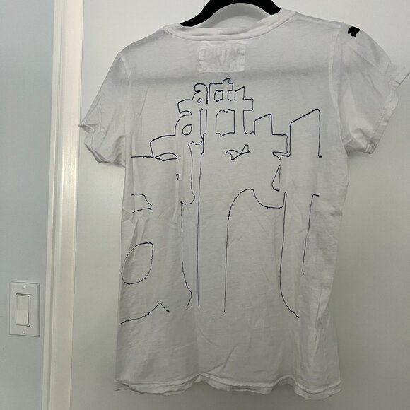 Freecity 4art Supervintage Short Sleeve Tee In White Light - Picture 4 of 4